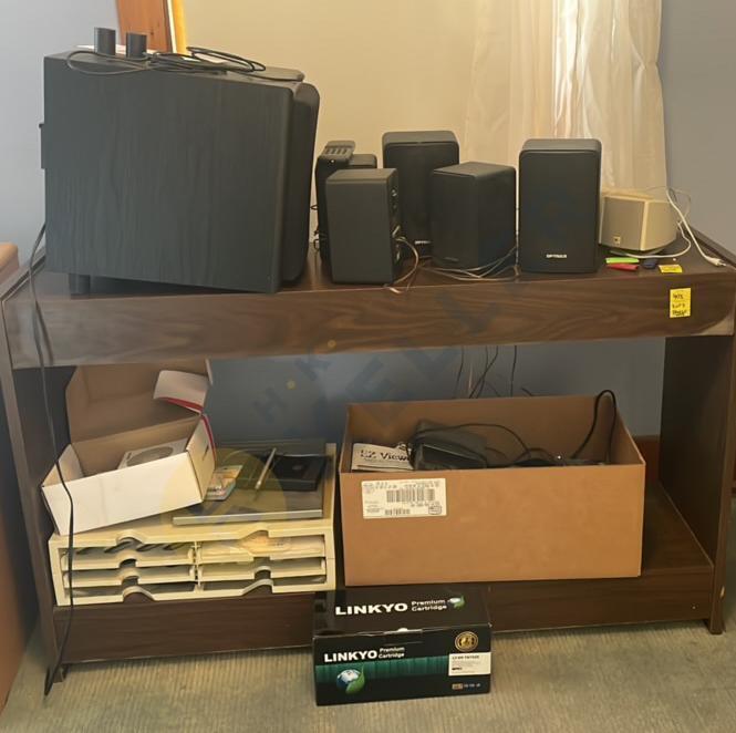 Speakers, DVD Player, Printer Cartridges, and More