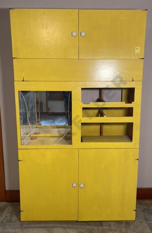 Lighted Storage Cabinet