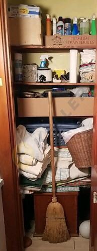Contents of 2 Closets with Dyson Vacuum and More