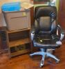 Computer Desk, Shelving Unit, Swivel Chair, and More - 7