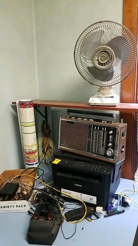 Brother Printer, Vintage Radio, Ambico Binoculars, and More