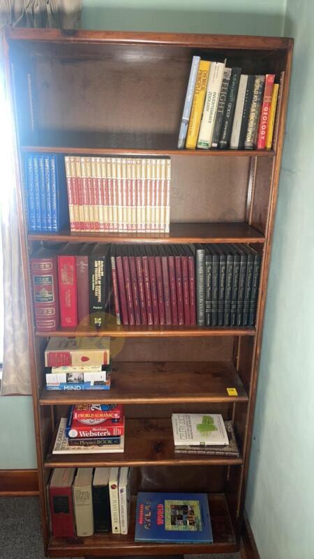 Shelf, Books, and Contents