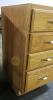 Oak Front 4 Drawer Kraftmade Cabinetry Under Counter Cabinet - 5