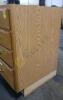 4 Drawer Oak Front Under Counter Storage Cabinet - 2
