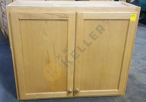 2 Door Oak Front Cabinet