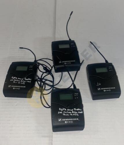 Sennheiser EW 100 G3 Wireless Mic Transponder/ Receiver 2 Sets