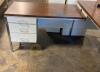 Metal L-Shaped Desk with Return - 3