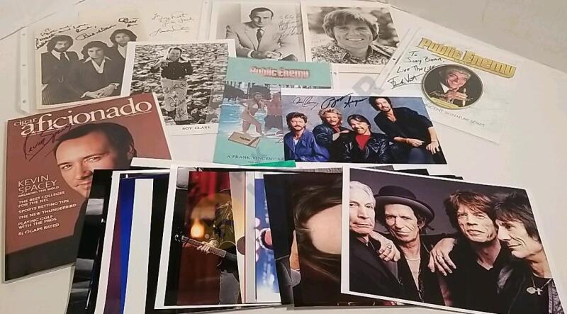 Autographed Photos/Advertisements and More