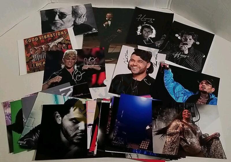 Autographed Music Artist Photos and More