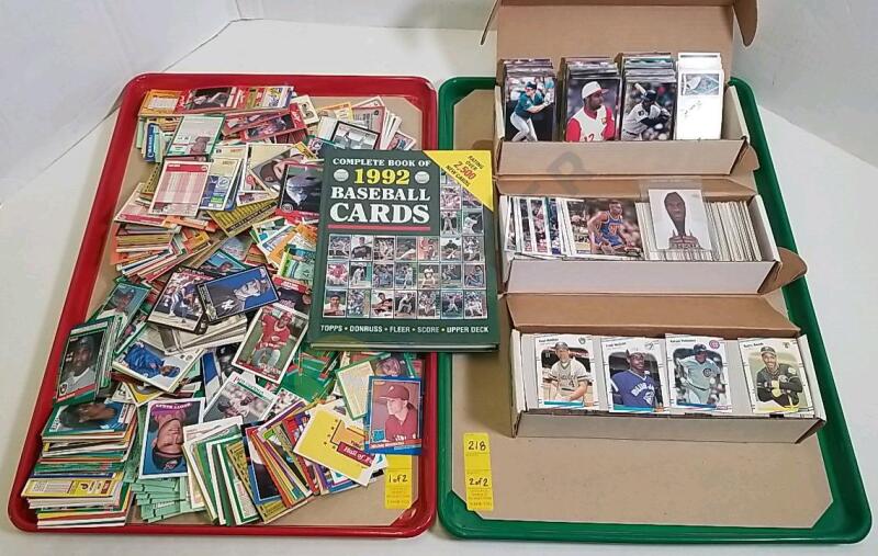 1980s and 1990s Baseball and Basketball Cards