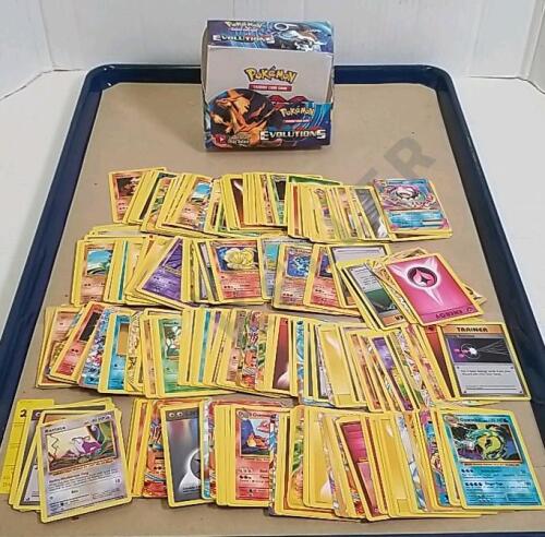 Approximately 300 Pokemon Evolutions Trading Cards