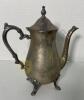 Silver Plated Teapot, Creamer Set, and More - 7
