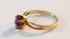 Two 14K Gold Rings with Gems - 8