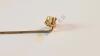 14K Gold Stick Pin with Diamond and 2 Gold Rings - 5