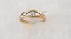 14K Gold Stick Pin with Diamond and 2 Gold Rings - 11