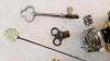 Hat Pin, Skelton Key, Barrette, and More - 2