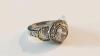 Sterling Silver Ring with Cubic Zirconia - 3