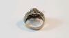 Sterling Silver Ring with Cubic Zirconia - 4