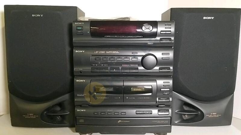 Sony LBT-D560 Fully Remote Controlled Compact Hi-Fi Stero System