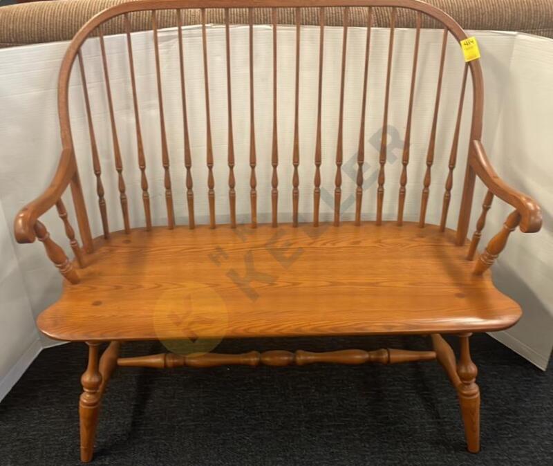 Wooden Windsor Bench