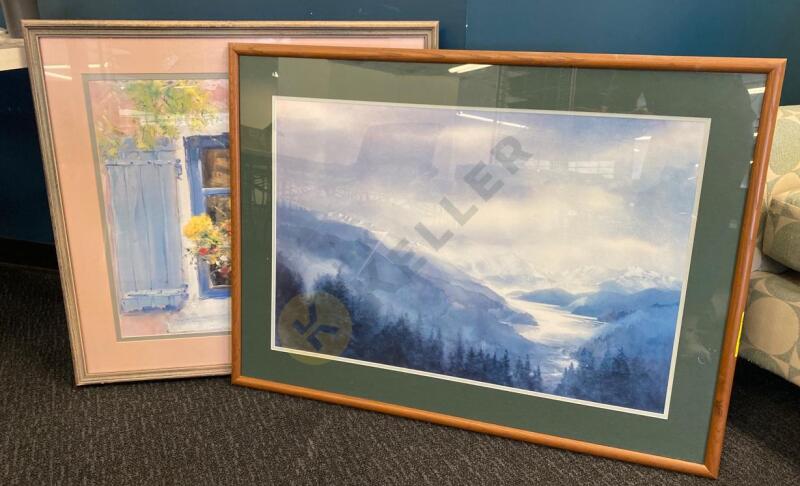 2 Large Framed Prints