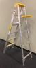 6' Davidson Aluminum Step Ladder - 4
