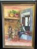 Vintage Large Framed Original Oil Painting Signed and Dated by Escalona - 2