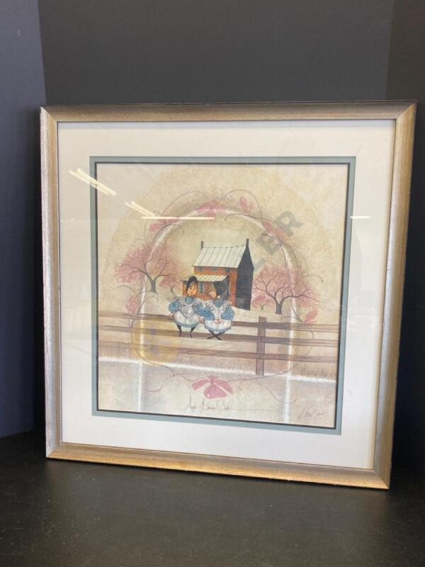 P. Buckley Moss Signed Framed and Matted Art