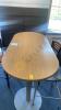 Bartop Pedestal Table with 2 Chairs - 3