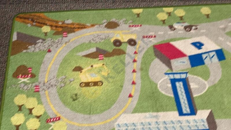 Toy Car Road Rug