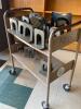 Metal Rolling Carts and Bookends - 6