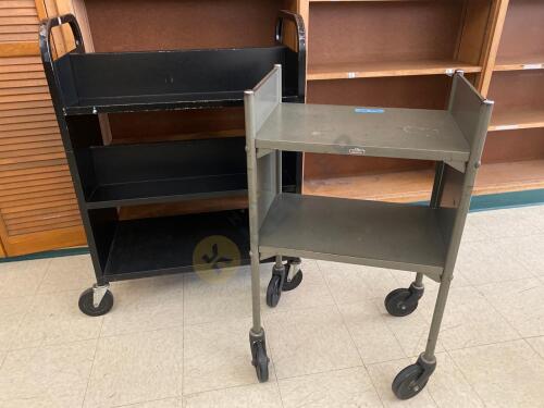 Two Metal Carts