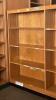 Double Sided Wooden Bookshelf - 4