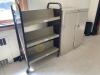 Metal Cabinet and Cart