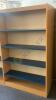Wood and Metal Bookshelf - 2