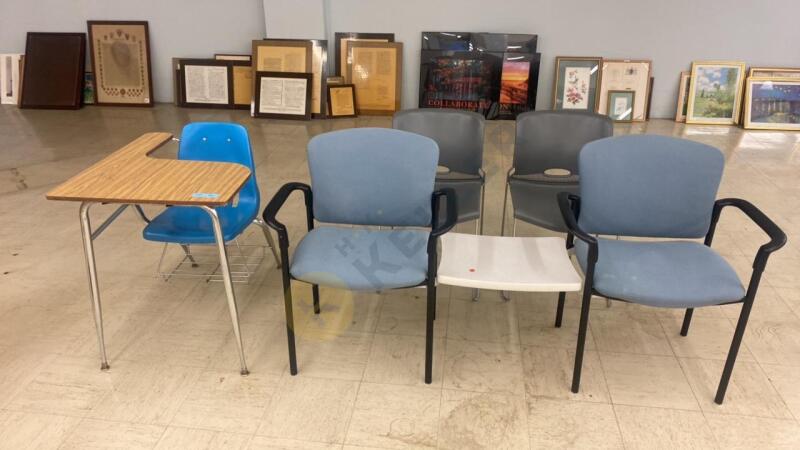 Reception Chairs, Classroom Desk, and More