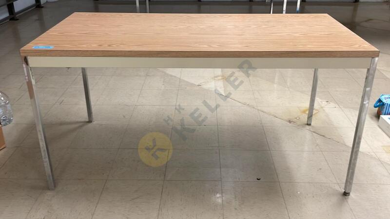 Wood Style Laminate Top Table