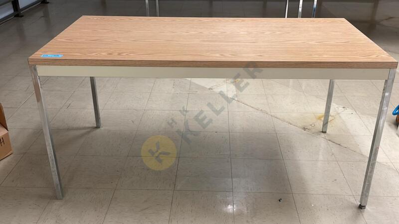 Wood Style Laminate Top Table