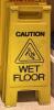 Four Plastic "Wet Floor" Signs - 2