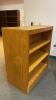 Double-Sided Wooden Bookshelf - 2