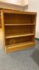 Double-Sided Wooden Bookshelf - 3