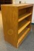 Double-Sided Wooden Bookshelf - 7