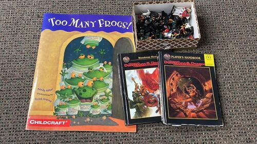 Dungeons & Dragons Figures, Books, and More