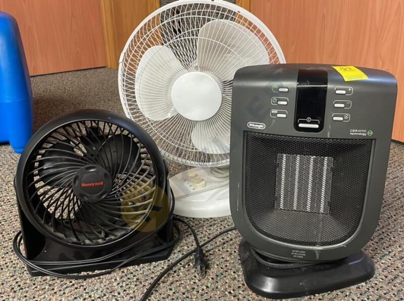 Table Fans and Space Heater