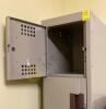 Six Compartment Metal Locker - 3