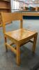 Wooden Children’s Table and 2 Chairs - 3