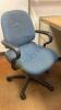 Office Desk and Rolling Swivel Chair - 3