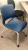 Two Person Laminate Work Table and Chairs - 3