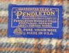 Pendleton 100% Wool Fringed Throw Blanket - 2