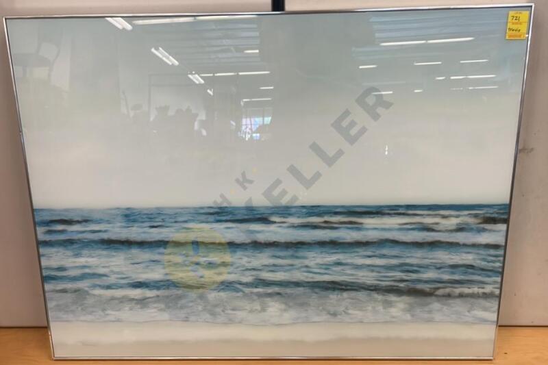 Beach Waves on Plexiglass Artwork